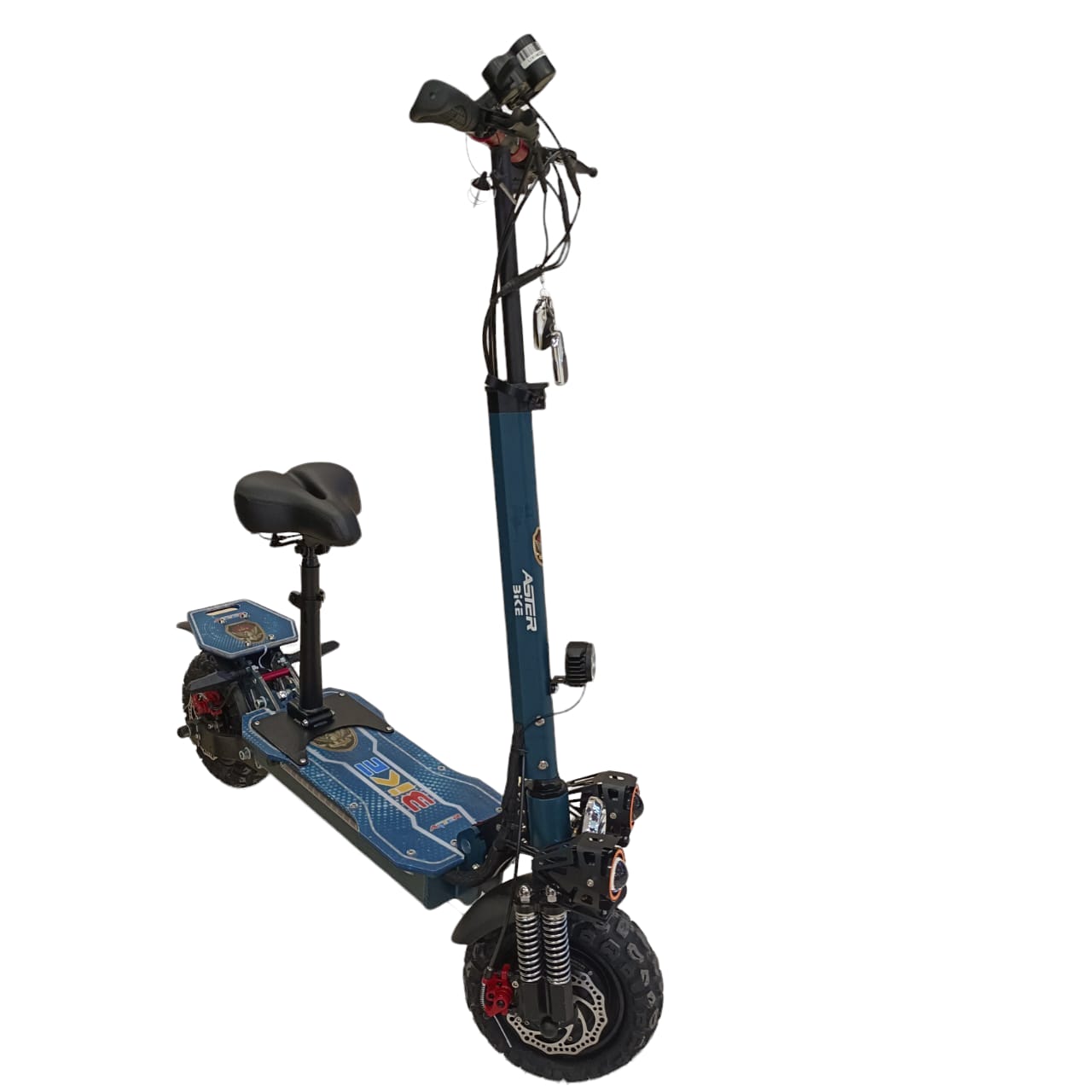 A15 Dual Motor Side View-Blue Color