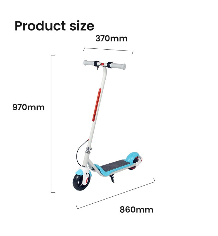 E-31 Foldable Kids E-Scooter, Measurement Pic