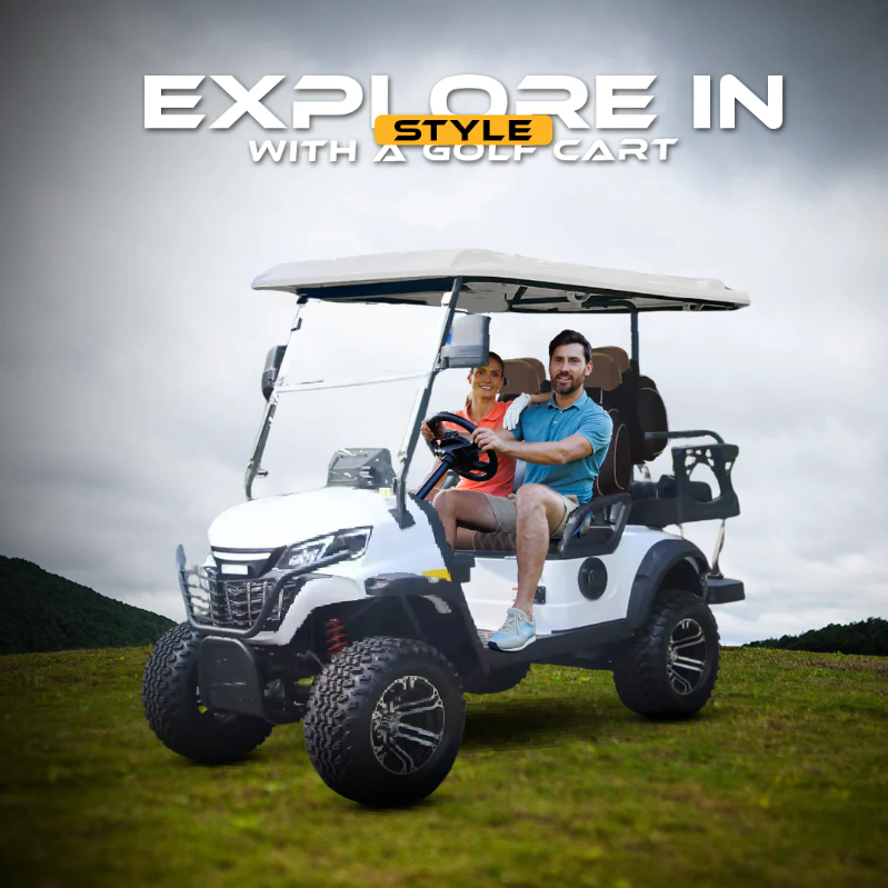 GIGILHUB Premium Quality 4 Seater Golf Cart