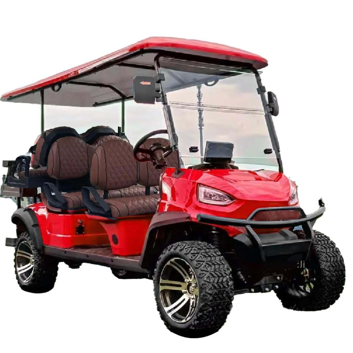 GIGILHUB Six Seater High Quality Golf Cart With Sound Bar