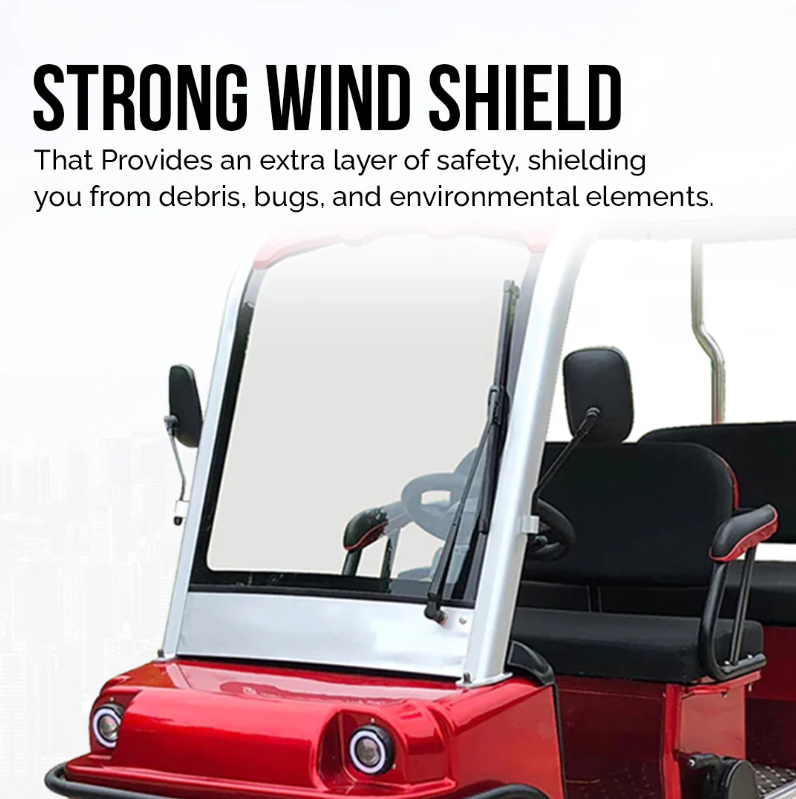 GIGILHUB ECO Friendly 4 Seater Electric Golf Cart ECO Size