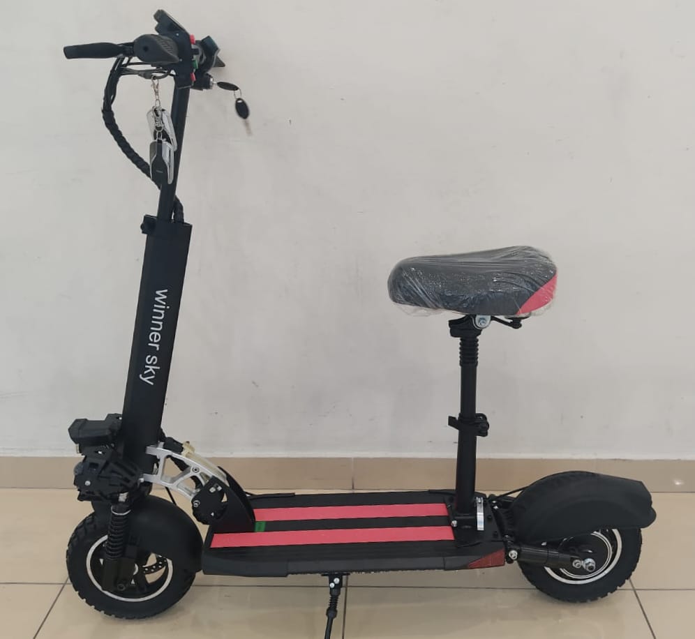 E10-T13 Pro 1200w Electric Scooter with Chair-Winner Sky