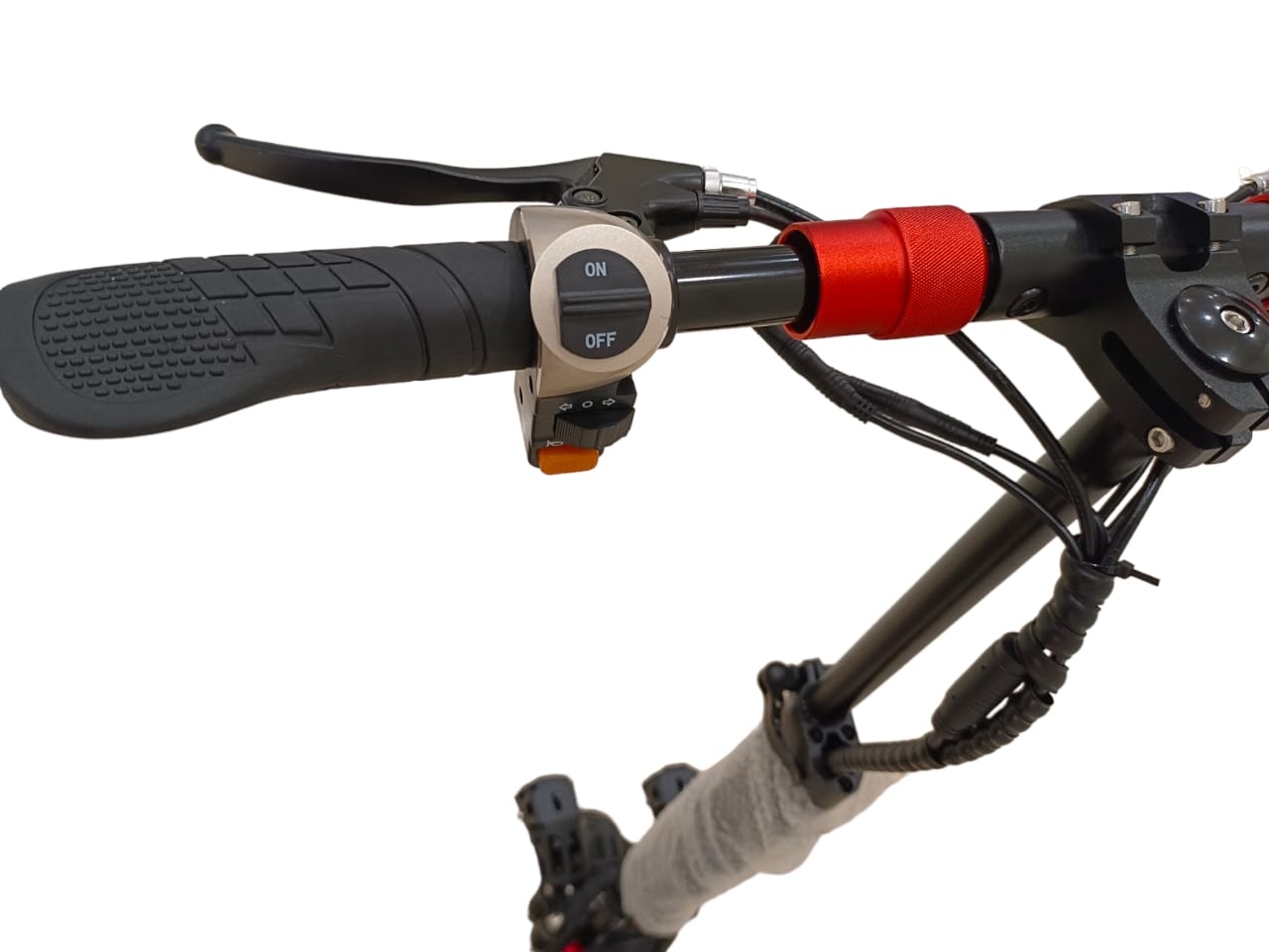 H8 E10 Pro 3000w Winner Sky E-Scooter With Chair Handle Bar Left Side