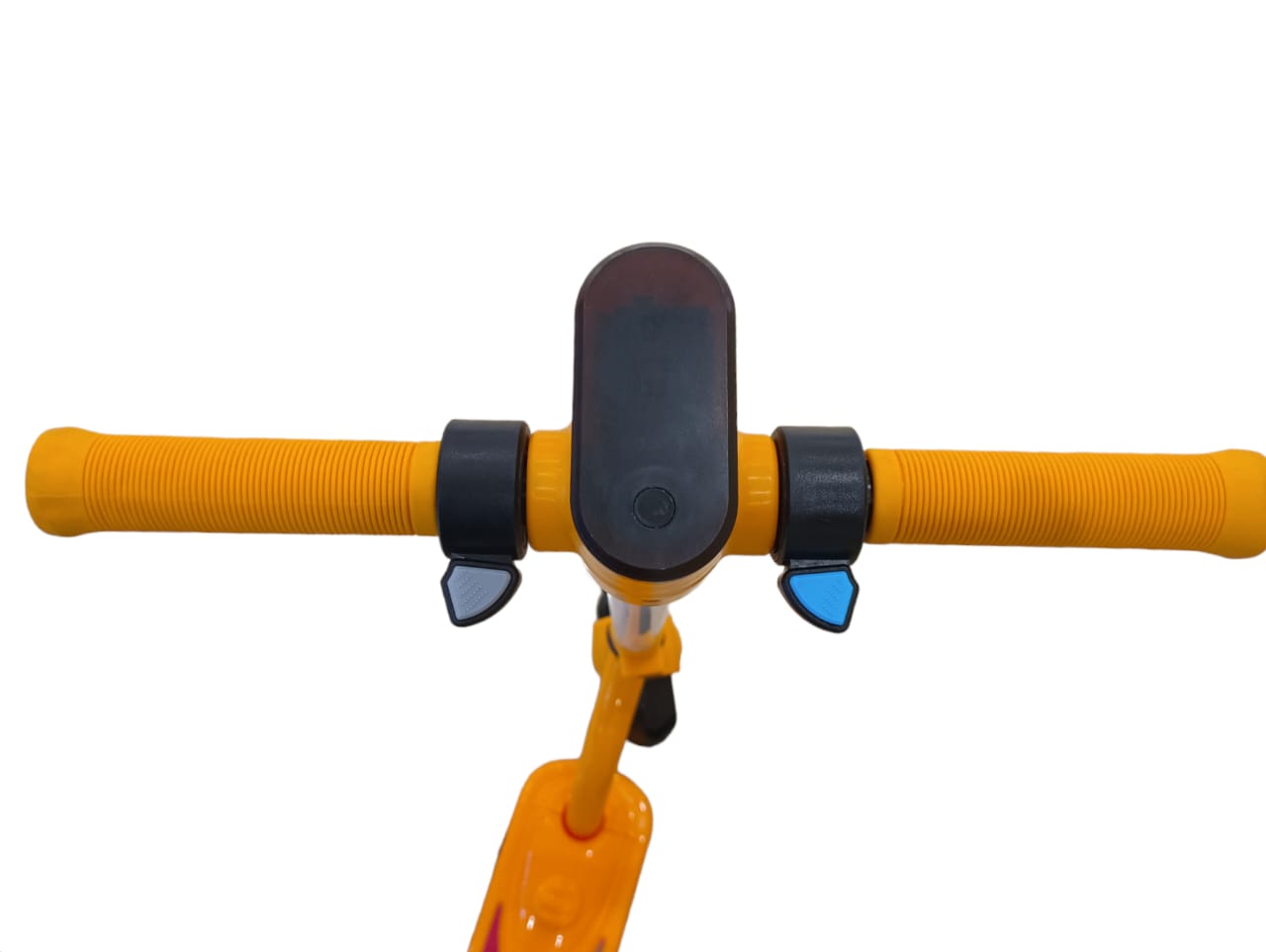 Kids Foldable E-Scooter, Yellow, Handle Bar