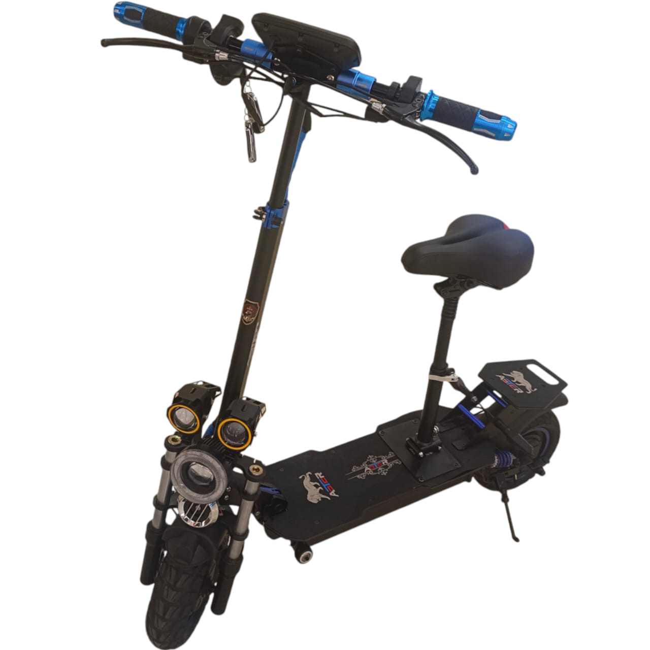 Q5 Pro-1 Single Motor E-Scooter with Big Lights-GIGILHUB