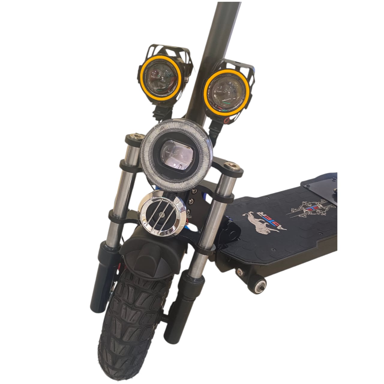 Q5 Pro-1 Single Motor E-Scooter with Big Lights-GIGILHUB