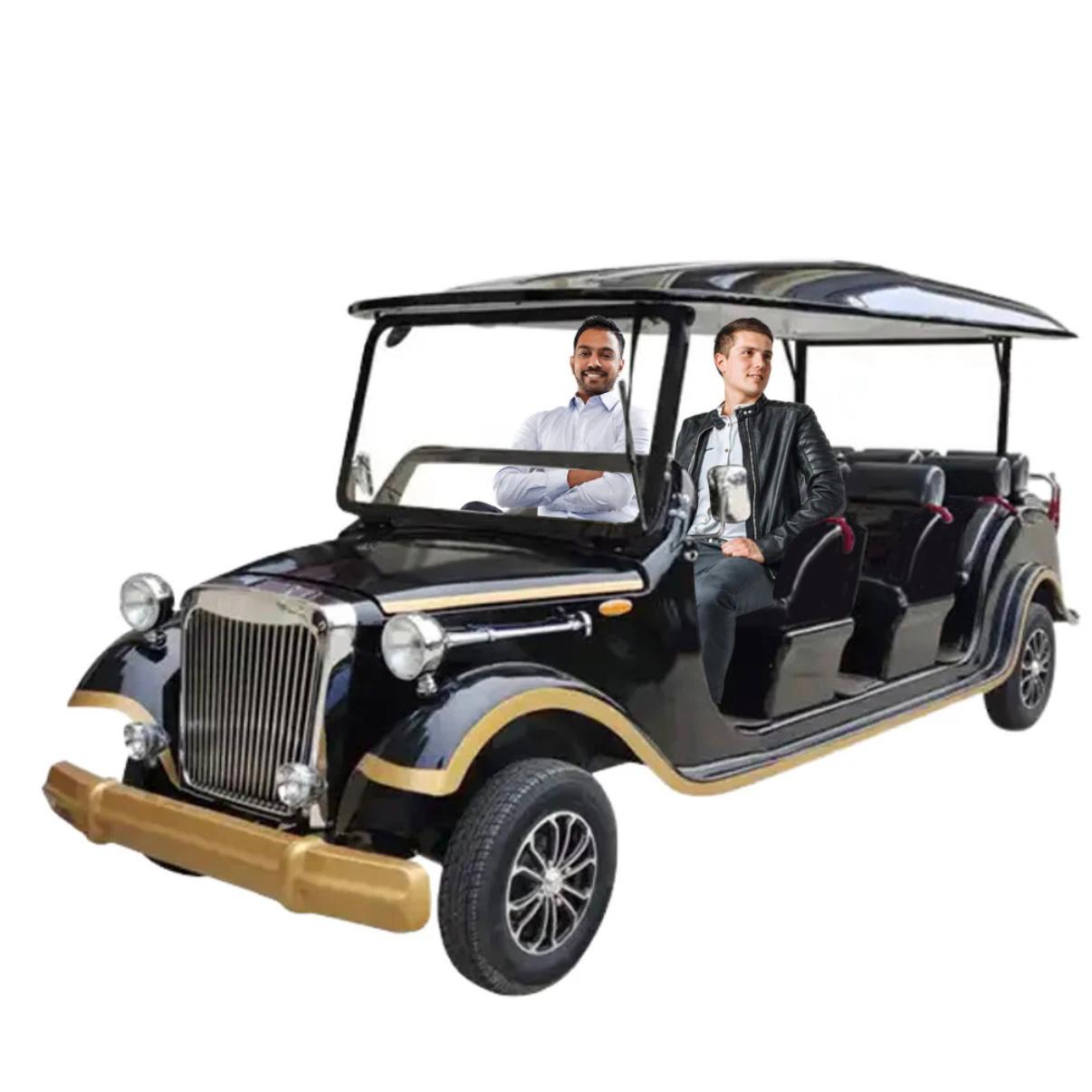 GIGILHUB Classic Vintage Crusader 8 Seater Golf Cart