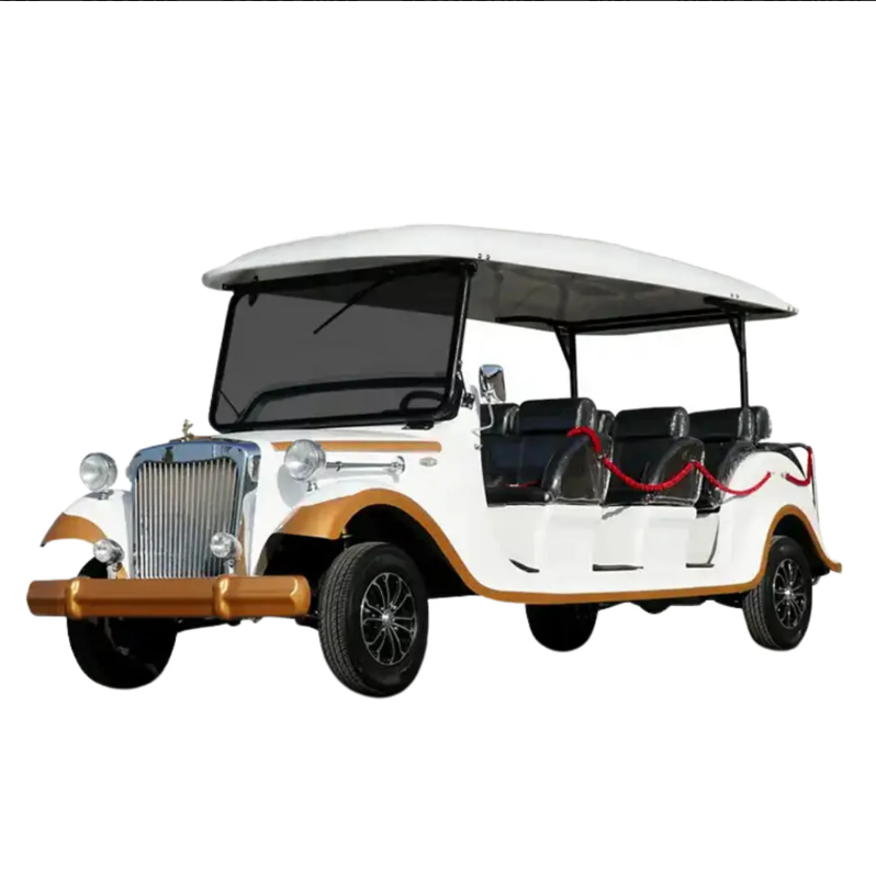 GIGILHUB Classic Vintage Crusader 8 Seater Golf Cart