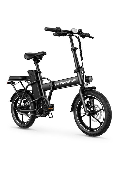 W2A Two Seater Foldable E-Bike with Pedals & Detachable Battery