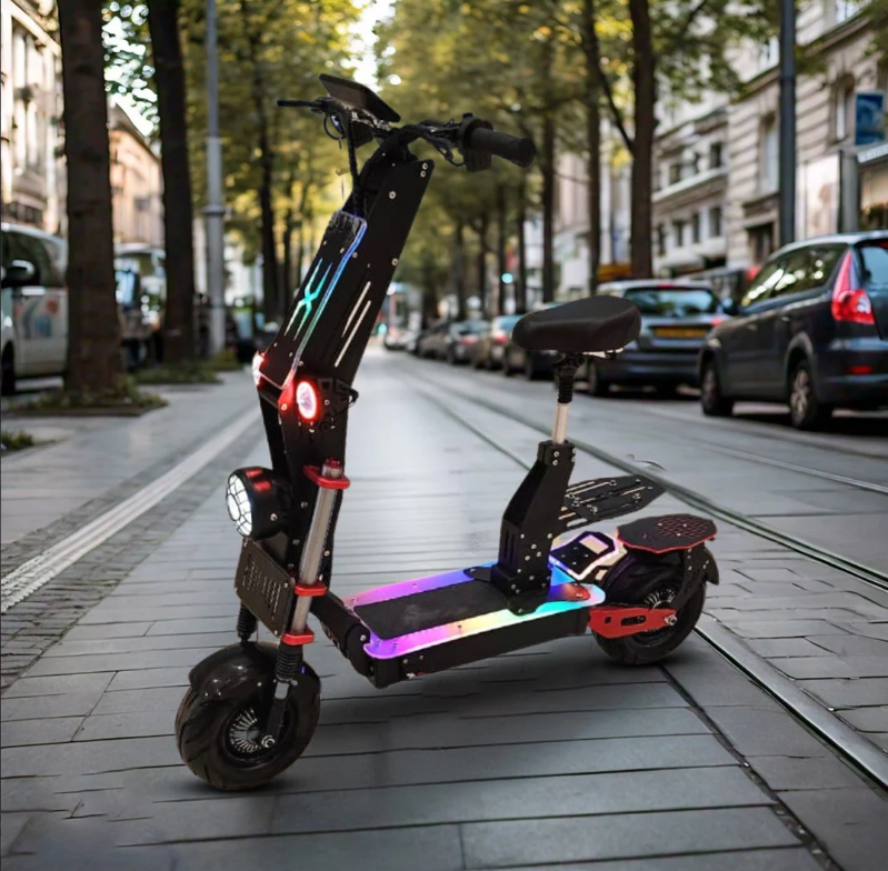 T5 Monster Dual Motor 8000w Fast Speed E-Scooter | Heavy Suspension | 60v 32ah Powerful Battery |