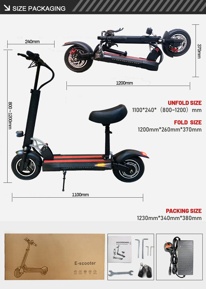 Winner Sky E10-T13 PRO Plus 3000w E-Scooter-GIGILHUB