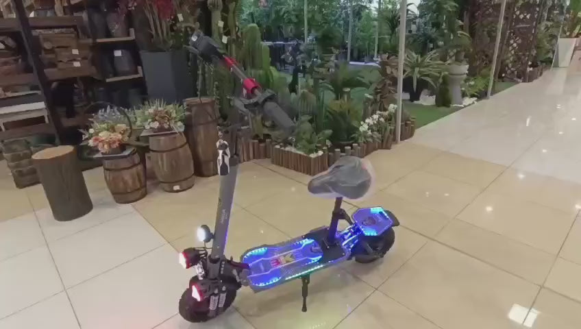 A15 Dual Motor E-Scooter Video-Grey Color